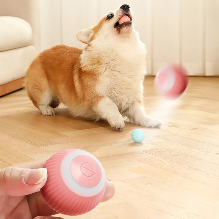 2023 NEW Electric Dog Toys | Smart Puppy Ball Toys For Cat | Small Dogs | Funny Auto Rolling Ball | Self-moving Puppy Games Toys | Pet Supplies