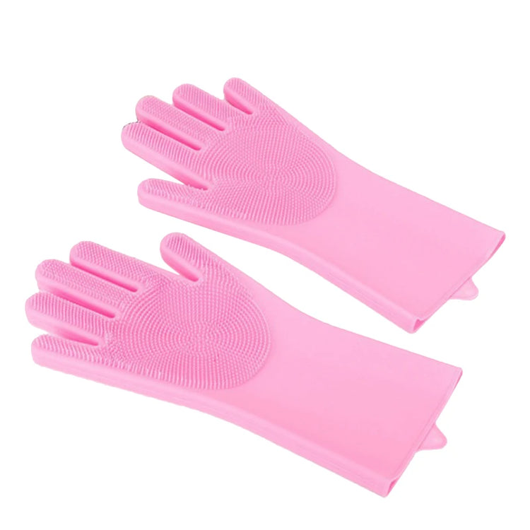 Pet Grooming | Bathing Gloves | Dog Cat Bathing Shampoo | Massaging Cleaning Cleaner | Silicone Hair Removal Glove