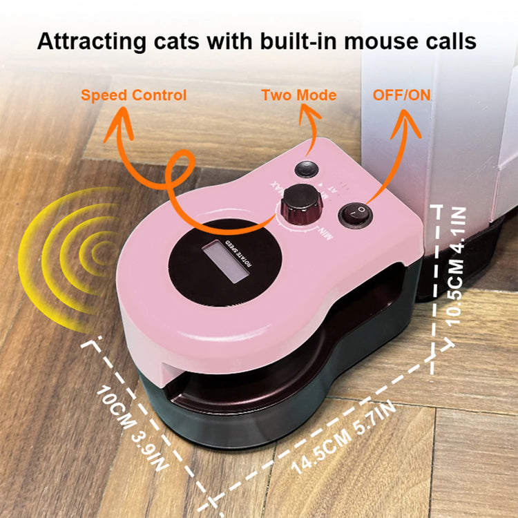 Cat Running Wheel Interactive Toy – Adjustable Speed Treadmill for Indoor Cats
