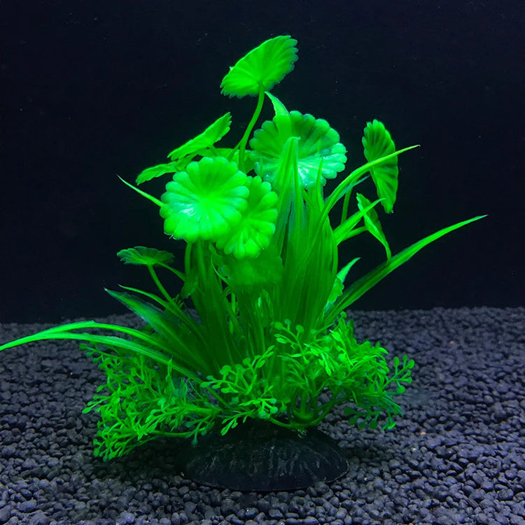Fish Tank Grass Decoration Artificial Aquarium Decor Plants Water Weeds Ornament Aquatic Plant Accessories 