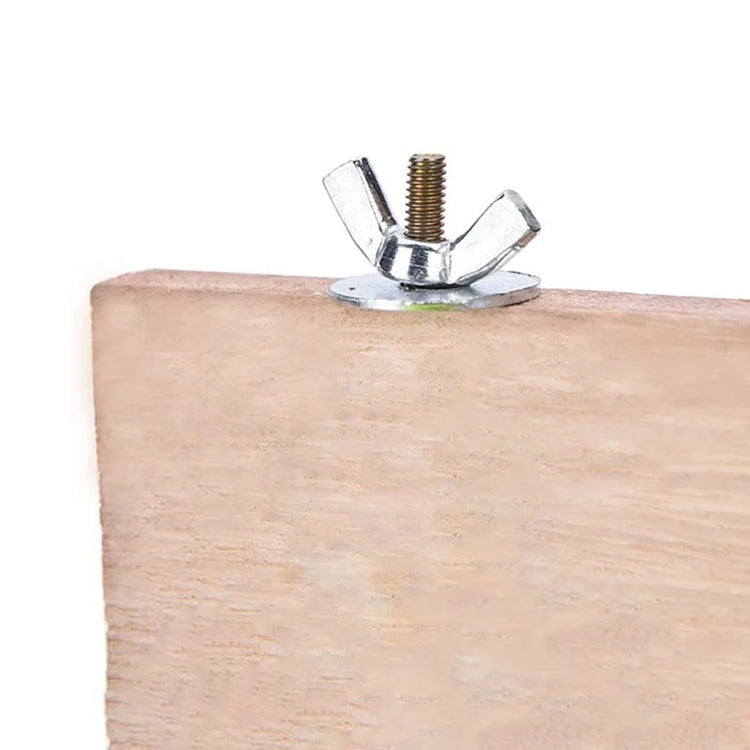 Pet Bird Parrot Wood Platform Stand | Hamster Branch Perches | Cage Pedal Toys | 3 Sizes Pet Supplies