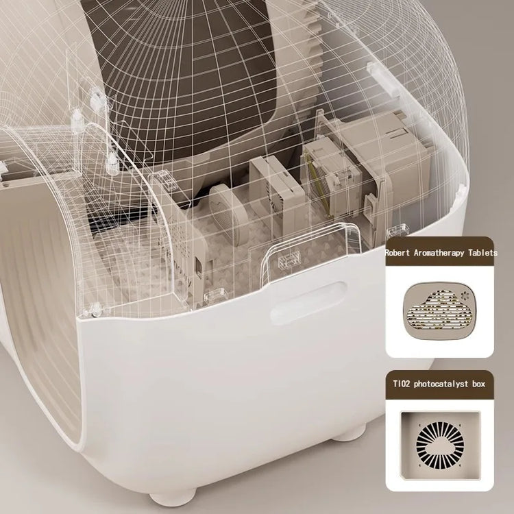 Petsnowy | Cat Toilet Accessory | Trash Bag | Deodorization Cat Toilet | Pet Food Desiccant | Cleaning Supplies