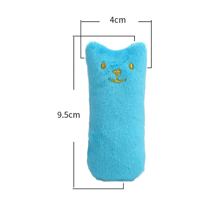 Teeth Grinding Catnip Toys | Cute Funny Cat Chew Toy | Interactive Plush Cat Toy | Cat Relaxation Toy | Bite-resistant Vocal Toy | Pet Supplies