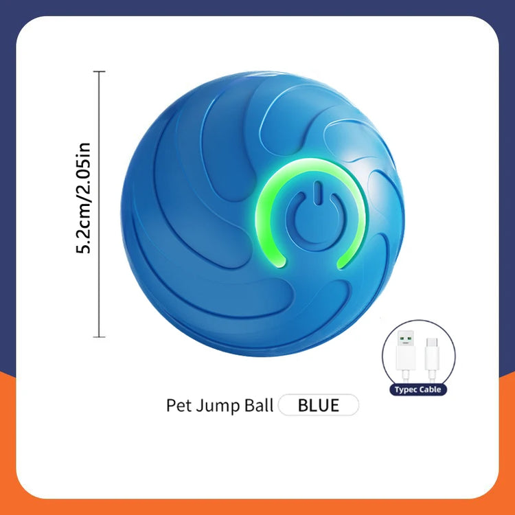 Smart Electronic Dog Toy Ball | USB Automatic Moving & Bouncing Pet Toy | Interactive Puppy Gift | Cat/Dog Products