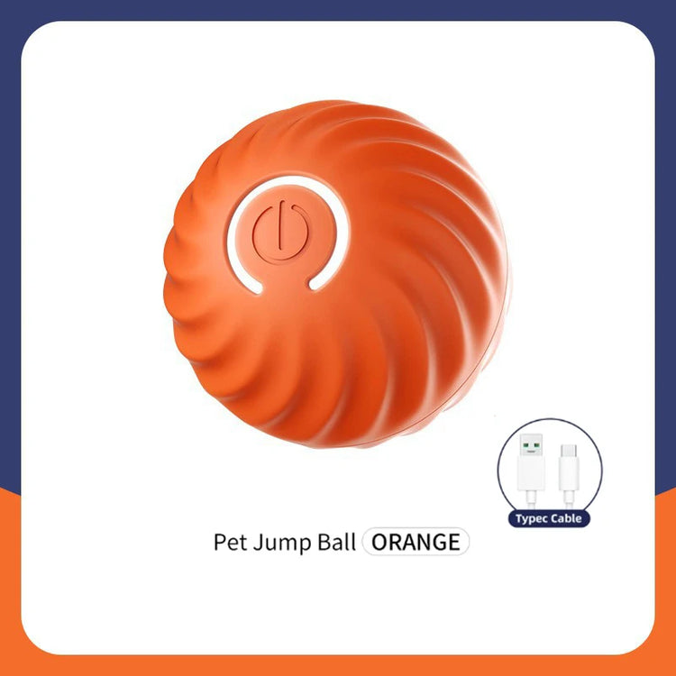Smart Electronic Dog Toy Ball | USB Automatic Moving & Bouncing Pet Toy | Interactive Puppy Gift | Cat/Dog Products