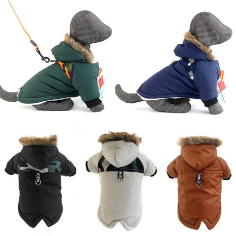 Pet Clothes - Winter/Warm Waterproof Jacket For Small Dogs | Puppy Costume | French Bulldog Outfit Coat | Chihuahua Clothing