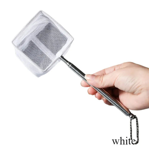 Aquarium Stainless Steel Fish Net – Shrimp & Small Fish Scoop Tool for Tank Cleaning