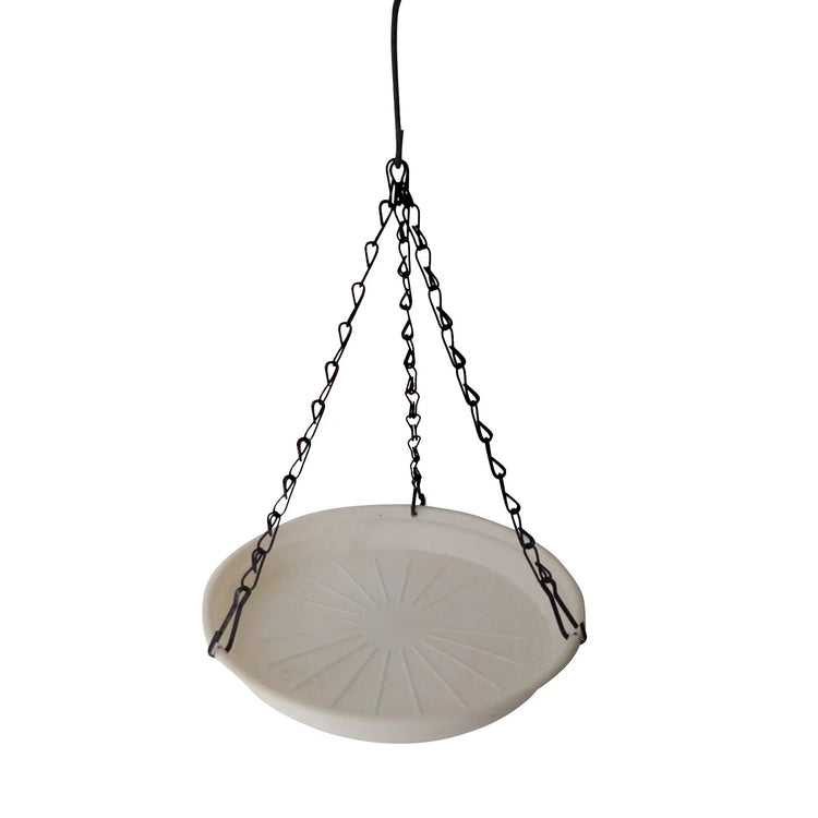 Bird Feeding Tray | Hanging Bird Bath Feeder Water Bowl for Outdoor Parrot Decor