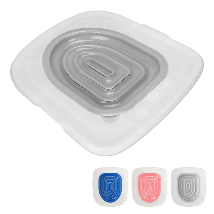 Cat Toilet Training Kit – Universal, Reusable & Eco-Friendly | Cat Toilet Trainer Tool for Pet Cleaning | ABS Material | Includes 2 Pads + Manual