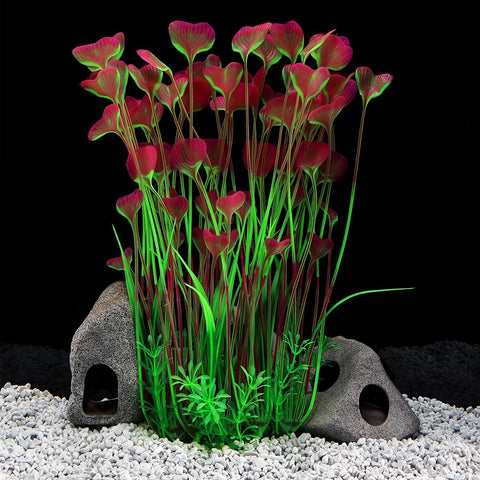 Lifelike Artificial Aquarium Plants – Non-Toxic, Durable, Easy-Clean Plastic Decorations for All Fish Tanks
