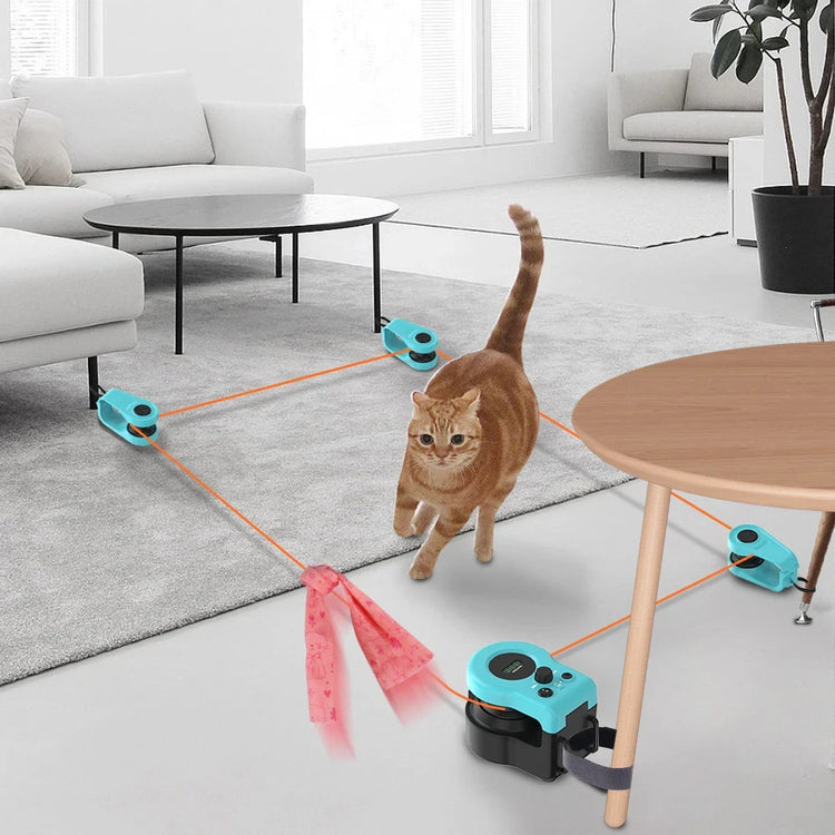 Cat Running Wheel Interactive Toy – Adjustable Speed Treadmill for Indoor Cats