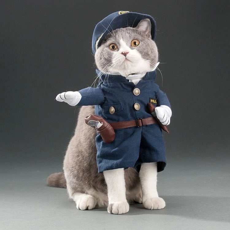 Funny Dog & Cat Costume | Pet Sweatshirt Stand-Up Suit | Cosplay Outfit for Party & Festival