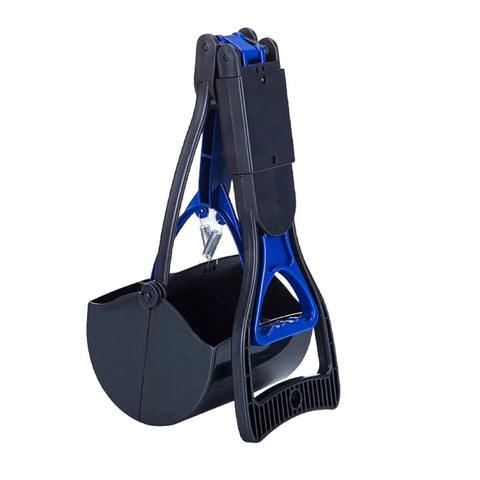 Outdoor Pet Long-Handled Pooper Scooper – Sturdy and Foldable Animal Manure Cleaning Tool