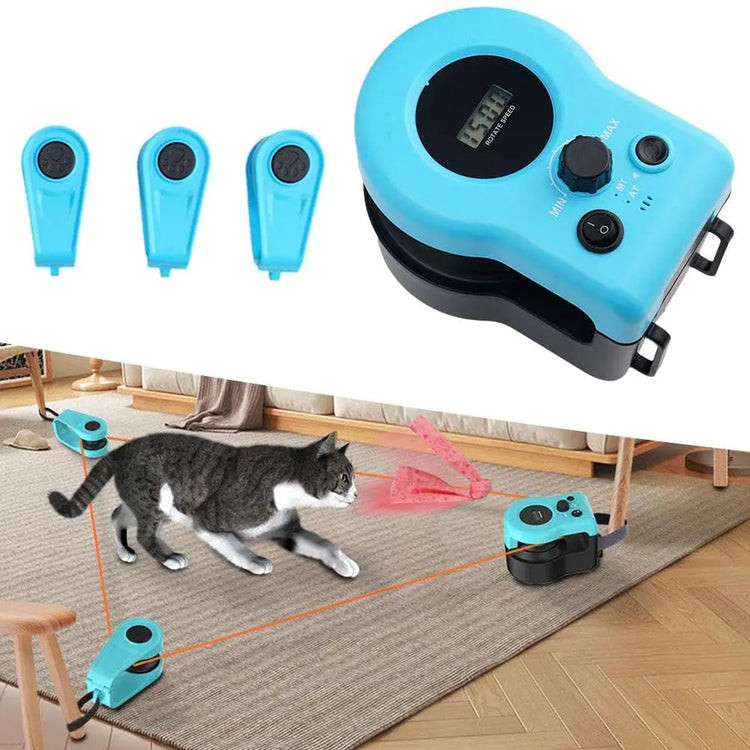 Cat Running Wheel Interactive Toy – Adjustable Speed Treadmill for Indoor Cats
