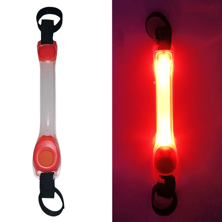 LED Safety Light Strip for Dogs – Waterproof, Flashing, Anti-Lost Light for Harness or Leash