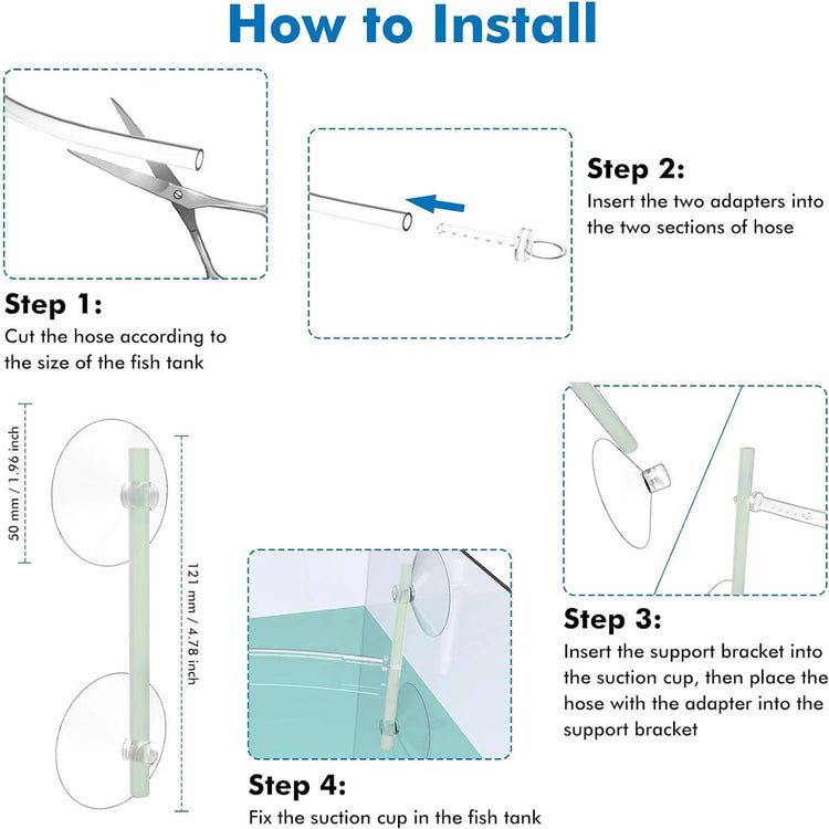 Fish Tank Floating Plant Interceptor Organize and Separate Different Plants Fence for Home Aquarium Decor