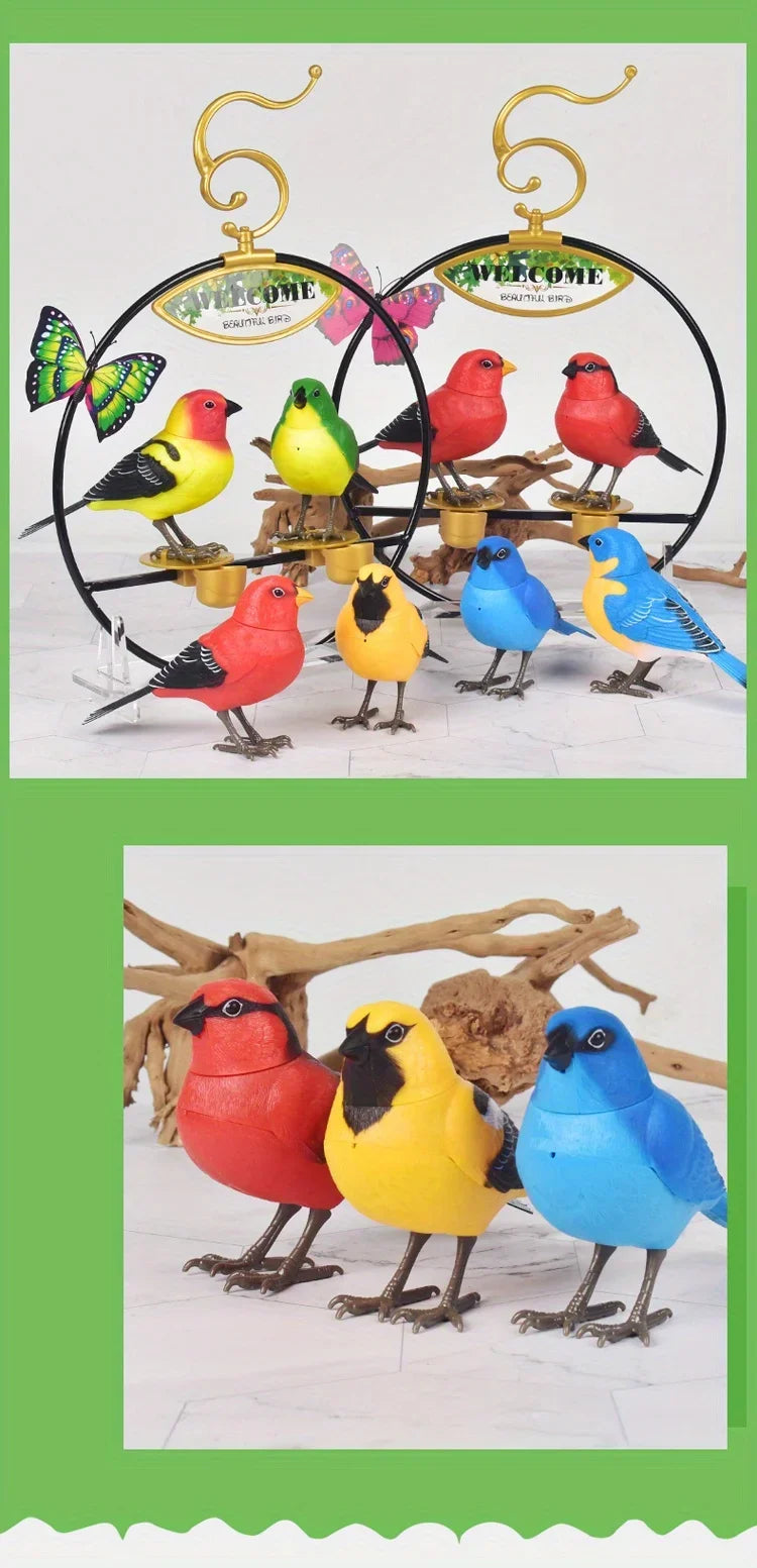 Simulation Bird Toy | Electronic Singing Bird | Interactive Bird for Kids | Motion Sound Control | Cute Decorative ToySimulation Bird Toy | Electronic Singing Bird | Interactive Bird for Kids | Motion Sound Control | Cute Decorative Toy