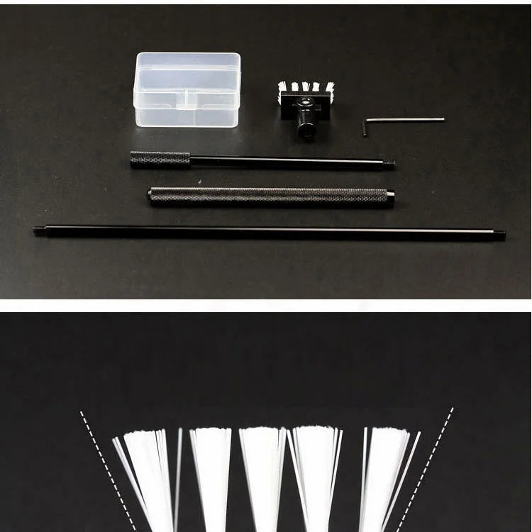 Adjustable Rotatable Aquarium Cleaning Brush – Freshwater & Saltwater Fish Tank Scrubber with Aluminum-Magnesium Handle