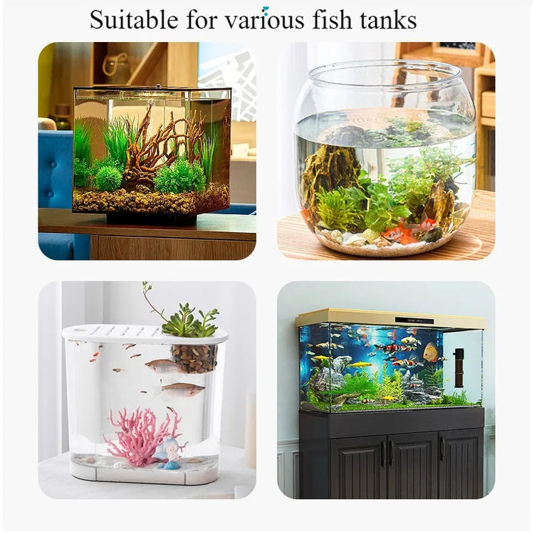 Aquarium Stainless Steel Fish Net – Shrimp & Small Fish Scoop Tool for Tank Cleaning