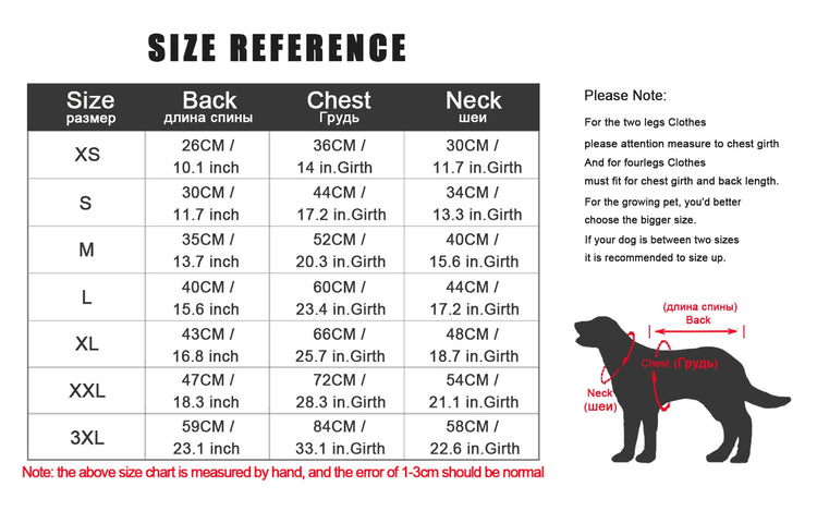 Winter Dog Clothes | Outdoor Cold-Proof Warm Dog Jacket with Fleece Cotton Lining | Chihuahua, French Bulldog, Puppy Clothing Coat