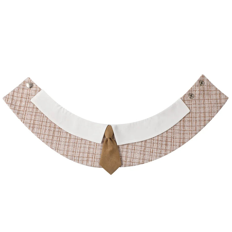 Fashion Striped Pet Bow Tie Bib – Adjustable Saliva Towel for Small & Medium Dogs and Cats