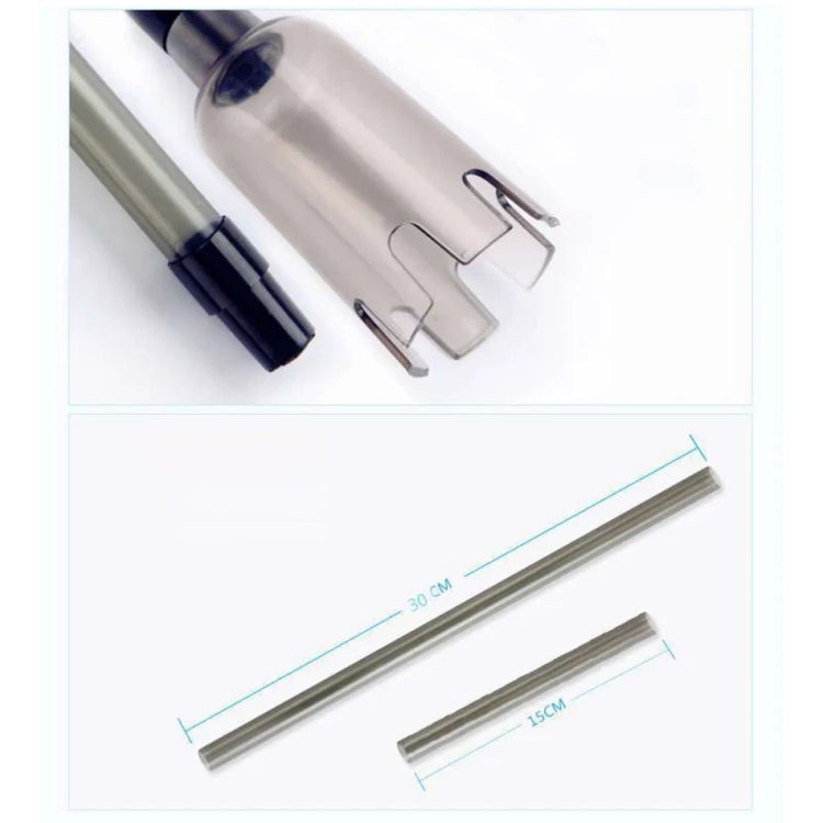 Aquarium Electric Water Changer & Gravel Cleaner – Battery/AC Powered Siphon Pump for Fish Tank Cleaning