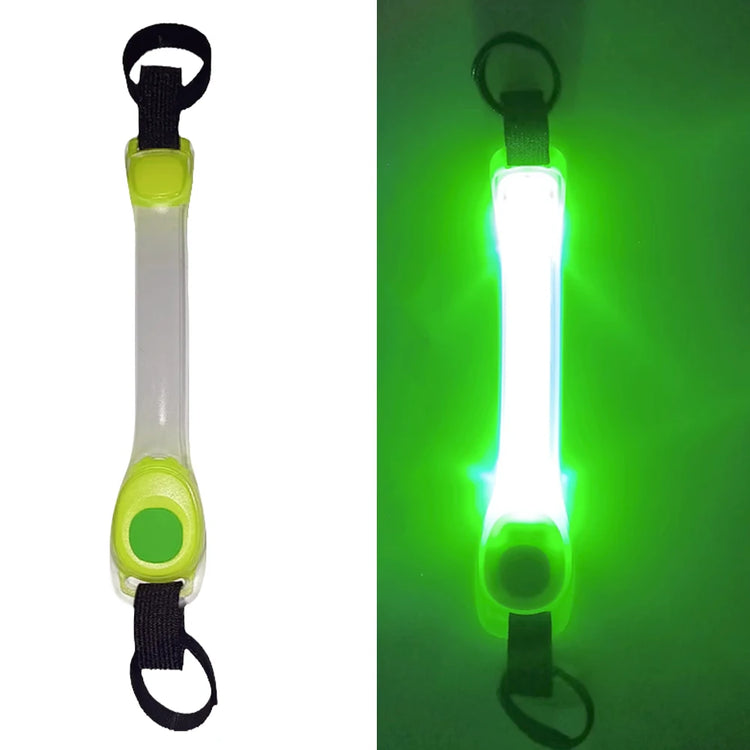 LED Safety Light Strip for Dogs – Waterproof, Flashing, Anti-Lost Light for Harness or Leash