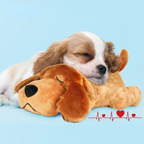 Heartbeat Snuggle Toy for Dogs – Comfort Plush for Anxiety Relief