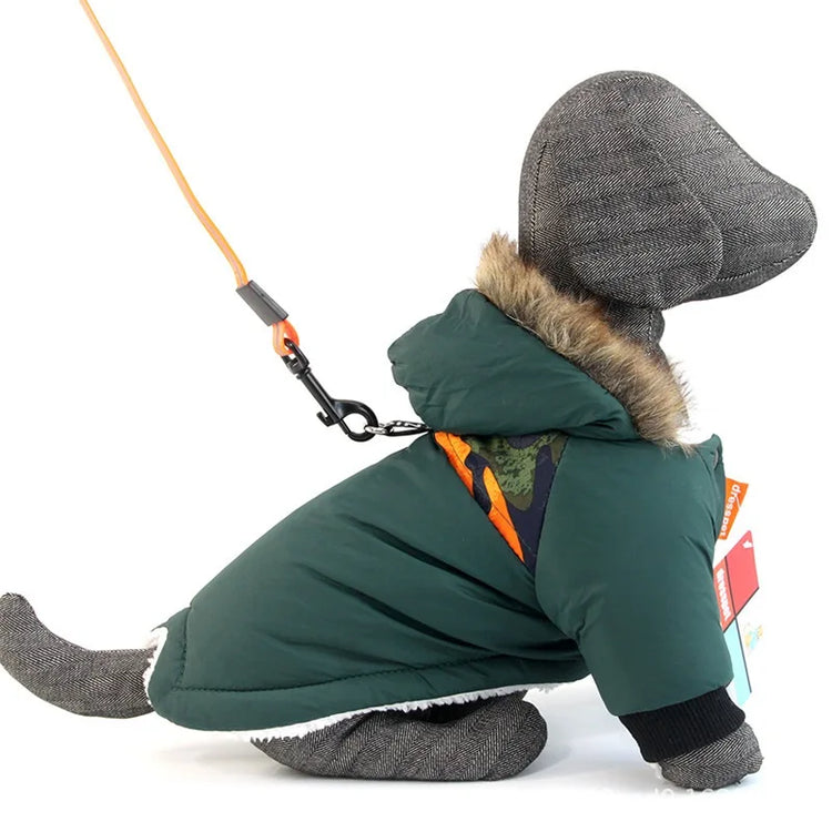 Pet Clothes - Winter/Warm Waterproof Jacket For Small Dogs | Puppy Costume | French Bulldog Outfit Coat | Chihuahua Clothing