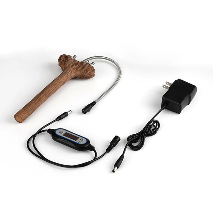 Heating Bird Perch | Bite Resistant Bird Cage Accessories | Bird Warmer Stand for Parakeet, Budgies, Cockatiels, Parrots