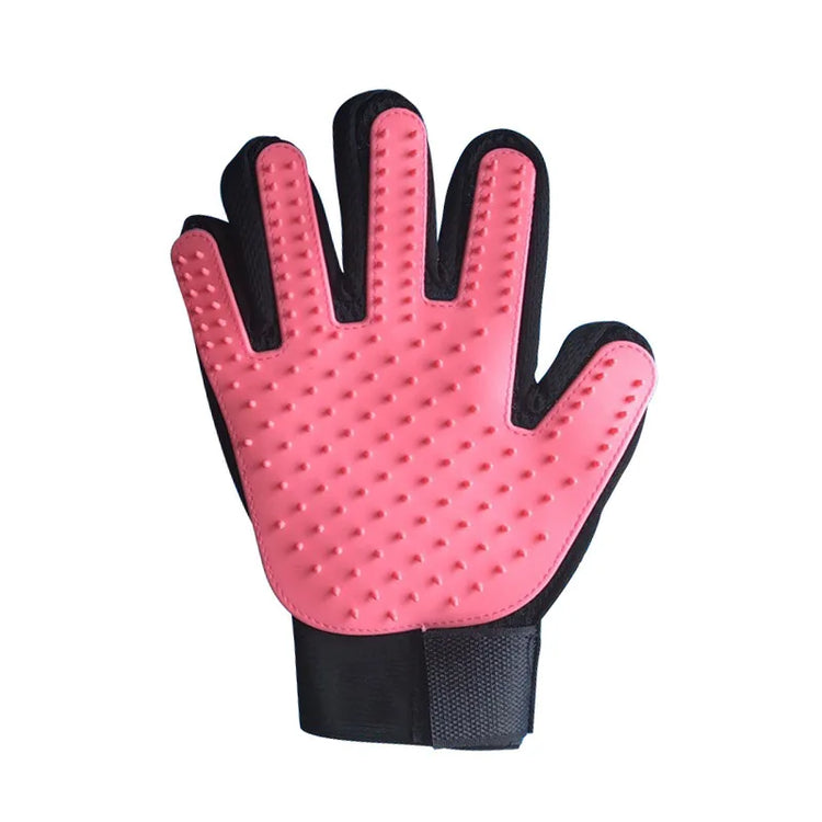 Pet Grooming Glove | Cat Hair Deshedding Brush | Massage Glove for Dog/Horse/Animal Cleaning | Pet Supplies Accessories