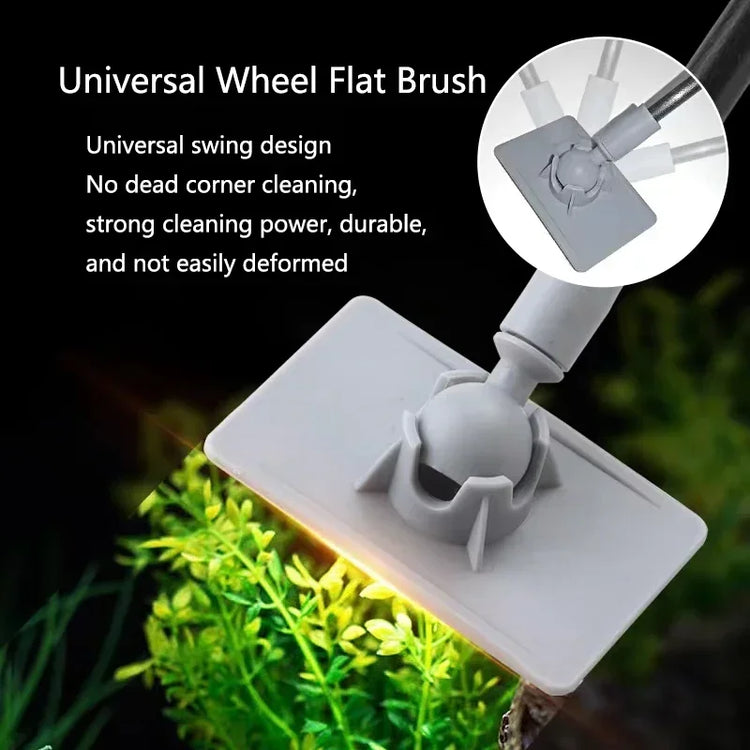 Aquarium Cleaning Tool Kit – 3-in-1 / 5-in-1 Fish Tank Cleaner with Net, Scraper & Sponge