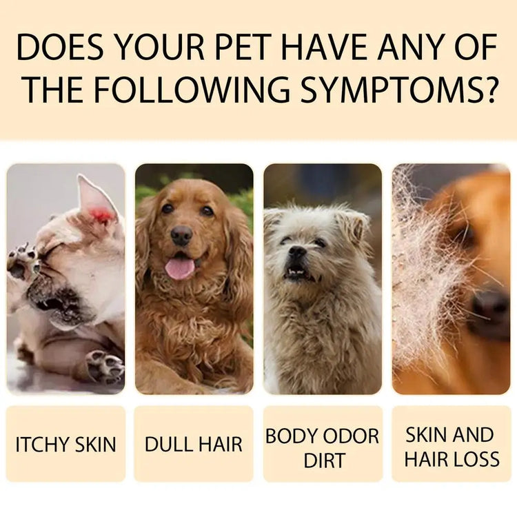 Natural Dog Shampoo – Gentle, Deep Cleansing Shampoo for Sensitive Skin and Healthy Coat
