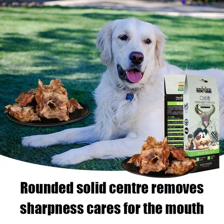 Beef Ribs Dog Treats – Natural, High-Protein Chews for Oral Health & Daily Training (50g)