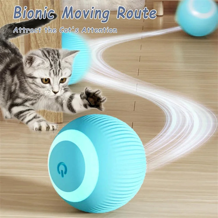 Smart Electronic Dog Toy Ball | USB Automatic Moving & Bouncing Pet Toy | Interactive Puppy Gift | Cat/Dog Products