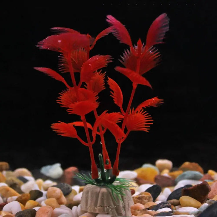 Artificial Aquarium Plant Decoration – Durable Plastic Water Weeds for Fish Tank and Aquarium