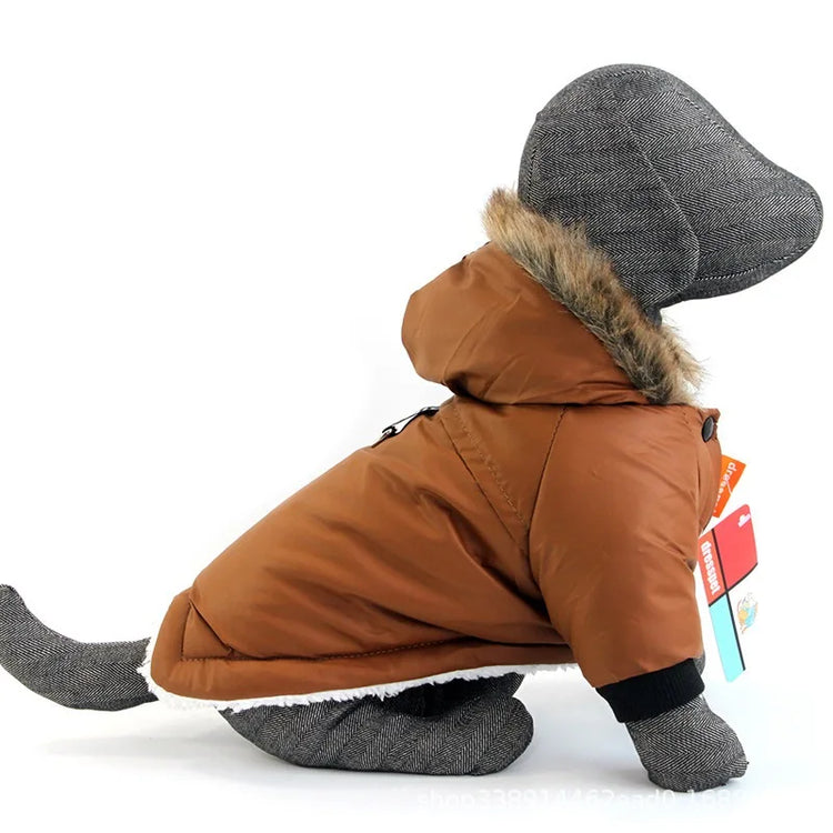 Pet Clothes - Winter/Warm Waterproof Jacket For Small Dogs | Puppy Costume | French Bulldog Outfit Coat | Chihuahua Clothing