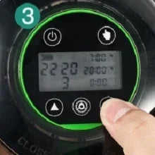 Automatic Fish Feeder for Aquarium with LCD Display and USB Rechargeable Timer – 3-Speed Adjustable Food Dispenser