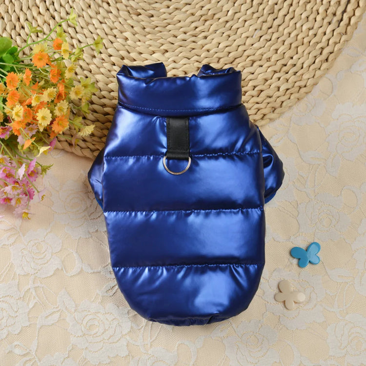 Warm Winter Dog Costume(XS-XL) | Chihuahua Yorkie Coat Clothing | Thick PU Leather Dog Down Jacket