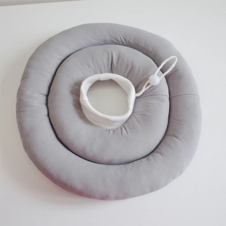 Adjustable Soft Donut Elizabethan Collar – Protective Cone for Dogs