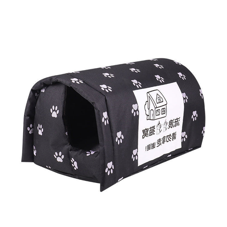 Winter Outdoor Cat House | Washable - Indoor & Outdoor Shelter | Keep Warm - Wide Applications | Pet House for Cats & Small Dogs