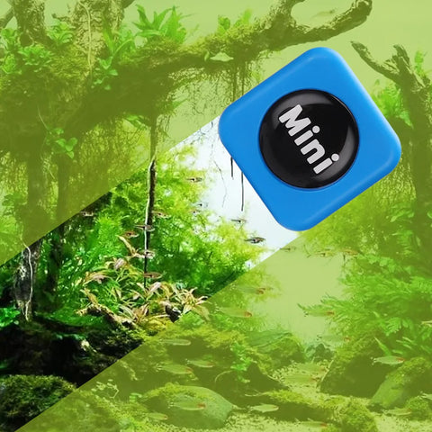 Double-Sided Magnetic Aquarium Cleaner – Fish Tank Glass Scrubber with Anti-Scratch Pads