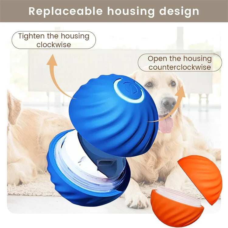 Smart Electronic Dog Toy Ball | USB Automatic Moving & Bouncing Pet Toy | Interactive Puppy Gift | Cat/Dog Products
