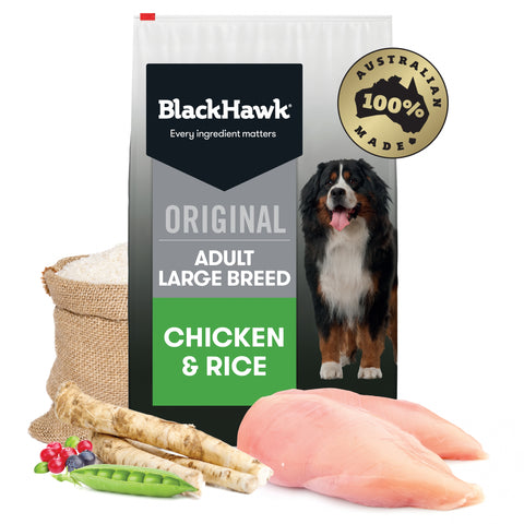 Black Hawk – Adult Dog – Large Breed – Chicken 20kg