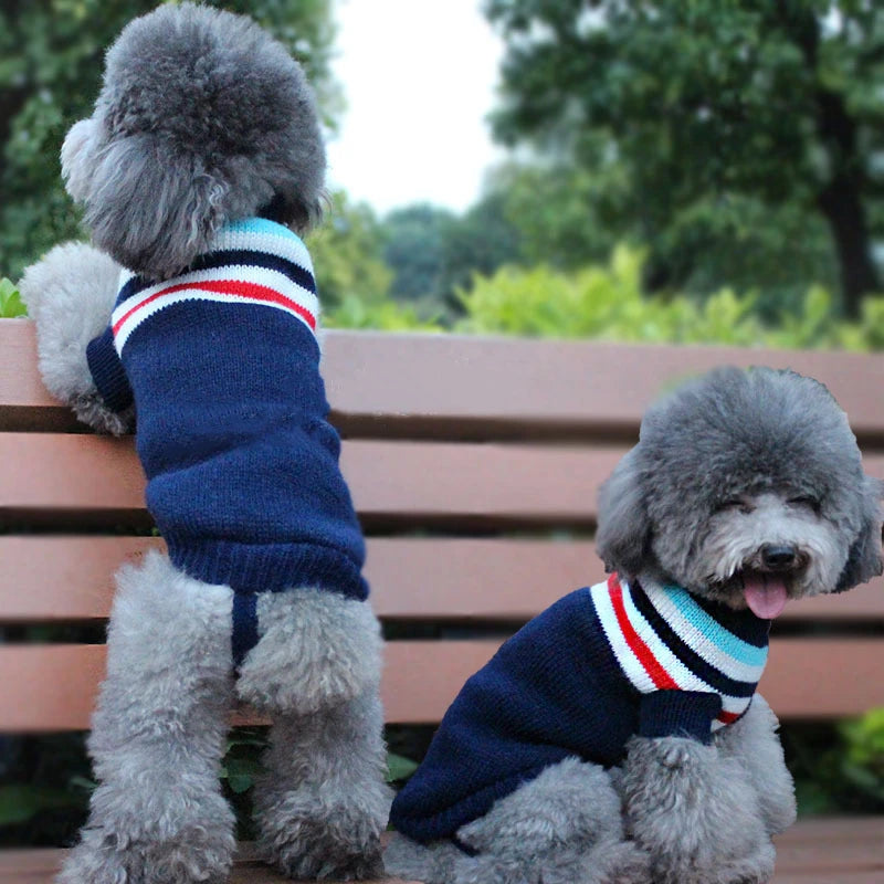 Warm Pet Clothes | Christmas Knitted Sweater | For Small, Medium Dogs/Cats