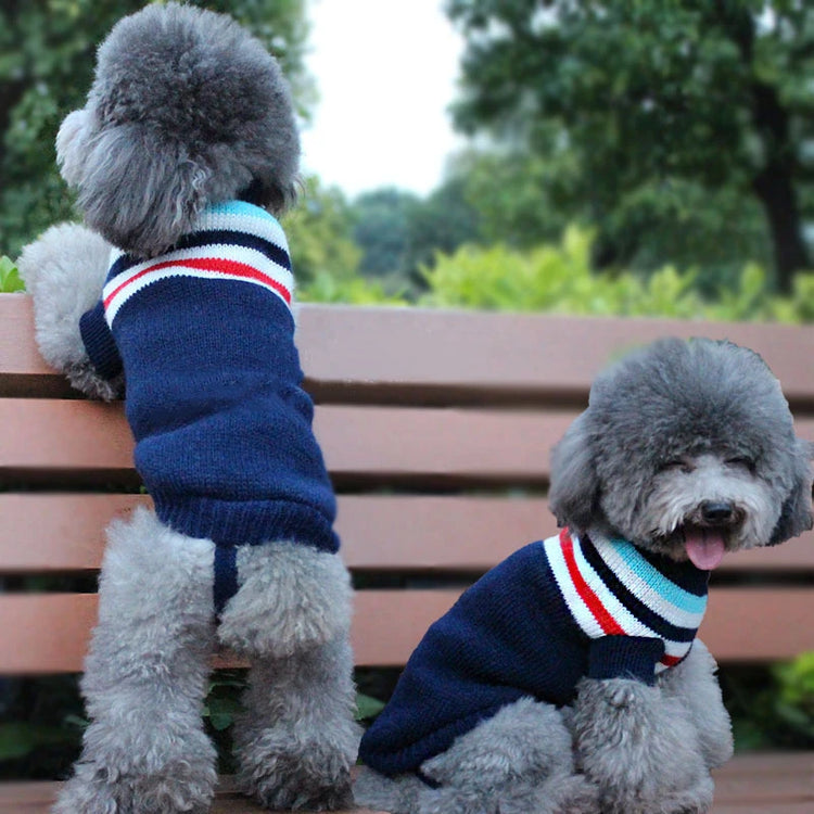 Warm Pet Clothes | Christmas Knitted Sweater | For Small, Medium Dogs/Cats