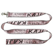 Durable Nylon Dog Collar & Leash Set – Fashion Gold Chain Lettered Design