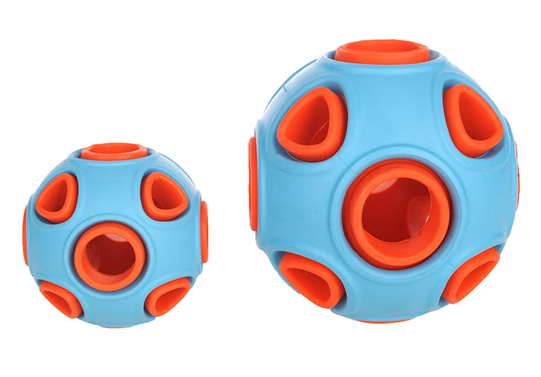 HOOPET Interactive Dog Ball Toys – Light-Up & Bell Rubber Balls for Active Play