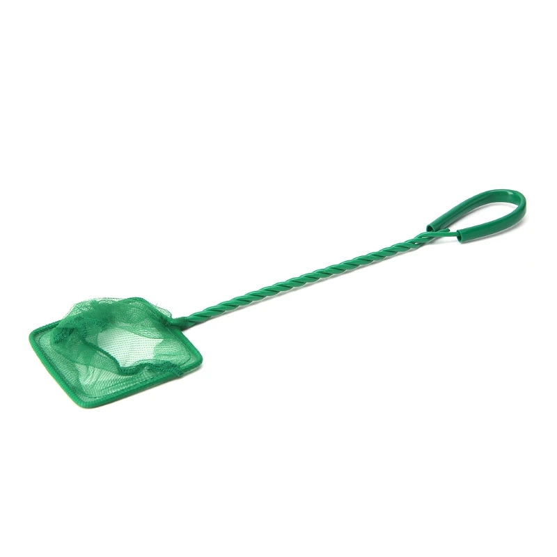 2025 New Aquarium Fish Net 3"  Fine Mesh Skimmer Filter for Small Fish Tank Catch Net with Comfortable Handle