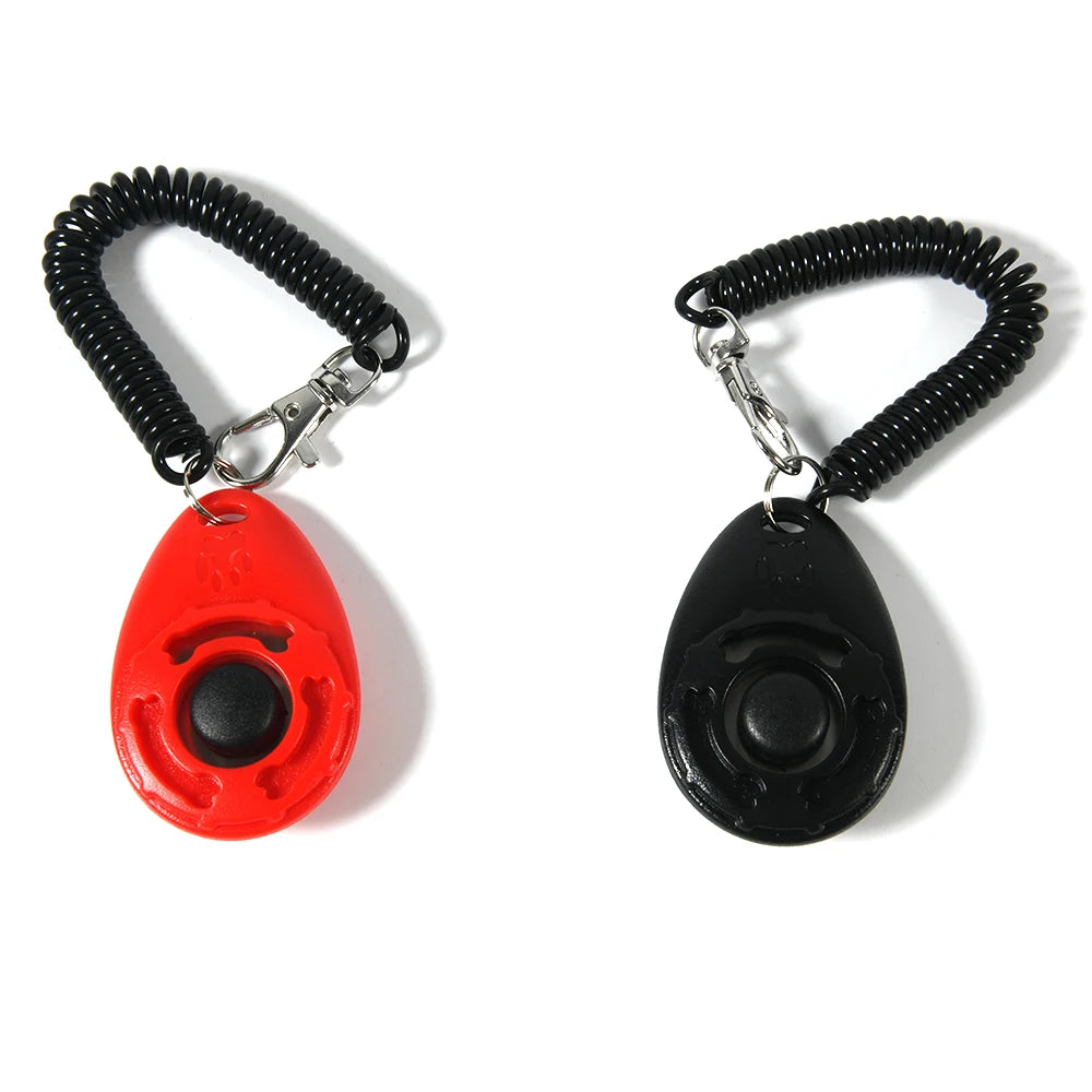 Dog Training Clicker with Wrist Strap – Pet Trainer for Dogs, Cats & Small Pets